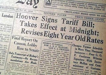 Benjamin Anderson (1949): The Crowning Financial Folly of the Hawley-Smoot Tariff