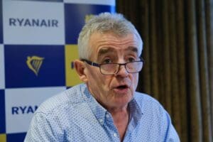 Ryanair chief attacks Reeves’ tax plans as profits soar to record €2.5bn