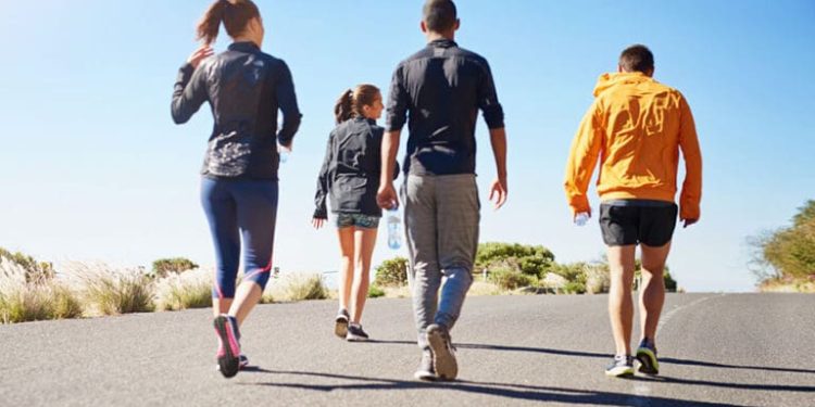 NHS to reward people who walk 30 minutes a day under ‘marathon a month’ scheme