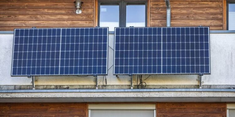 Balcony solar panels reach UK shelves with promise of £110 a year off bills