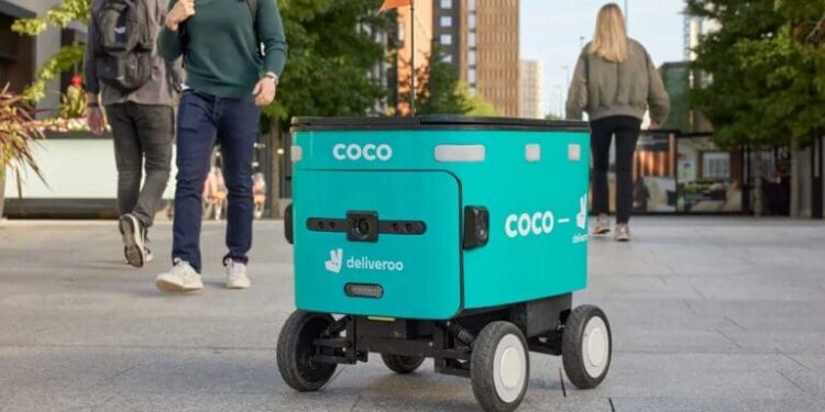 Deliveroo to roll out delivery robots in five UK locations