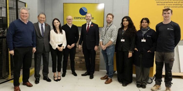 Manchester graphene spin-out Concretene raises £4.5m in Series A