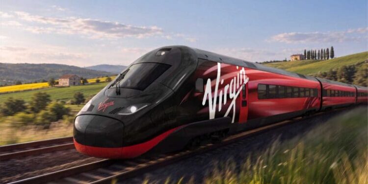 Virgin shows first cross-Channel train and plans 20 daily services