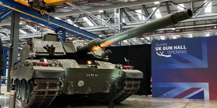 Tank and artillery barrels made in UK again after 20-year gap
